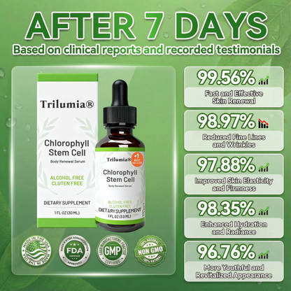Once Daily, Visible Changes in 7 Days✅𝑇𝑟𝑖𝑙𝑢𝑚𝑖𝑎® 𝖢𝗁𝗅𝗈𝗋𝗈𝗉𝗁𝗒𝗅𝗅 & 𝑆𝑡𝑒𝑚 𝐶𝑒𝑙𝑙 𝖻𝗈𝖽𝗒 𝗋𝖾𝗇𝖾𝗐𝖺𝗅 𝗌𝖾𝗋𝗎𝗆（𝐿𝑖𝑓𝑡 & 𝐹𝑖𝑟𝑚 𝑆𝑎𝑔𝑔𝑖𝑛𝑔 𝑆𝑘𝑖𝑛 & 𝑅𝑒𝑑𝑢𝑐𝑒 𝑊𝑟𝑖𝑛𝑘𝑙𝑒 𝐹𝑜𝑟𝑚𝑎𝑡𝑖𝑜𝑛🐦‍🔥