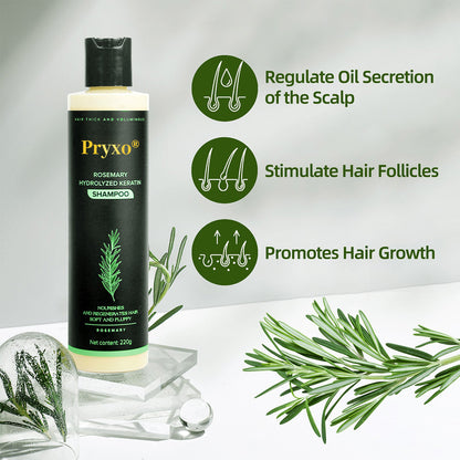 🔥 50% OFF For The Next 3 Hours Only! Pryxo® Rosemary Shampoo | Hair Growth & Anti-Dandruff Scalp Treatment