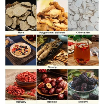 🏆Kidney Tea Formula Ginseng🏆 Organic Kidney Cleanse Tea, Traditional Kidney Cleansing Tea for Men & Women-YTY5