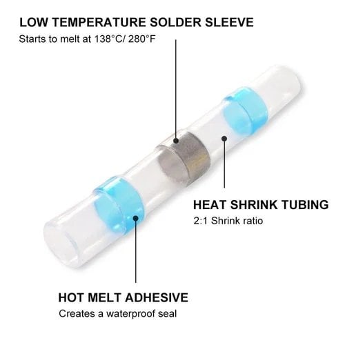 ⏰ 3-Hour Flash Sale —300PCS WATERPROOF SOLDER WIRE CONNECTOR KIT
