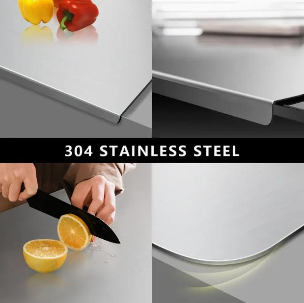 🔥Buy 1 Get 1 Free🎁Stainless Steel Countertop Chopping Board