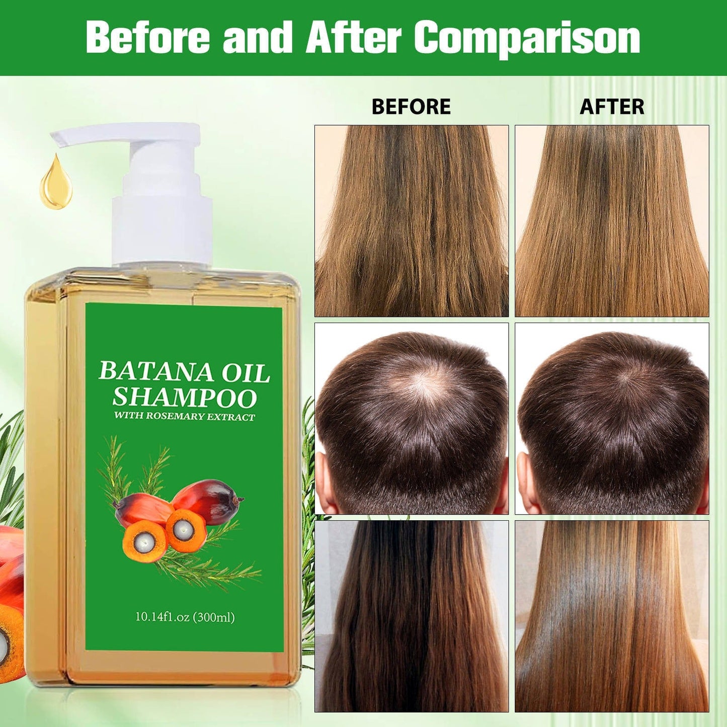 🔥50% OFF TODAY🌿Hair Growth & Strengthening Shampoo